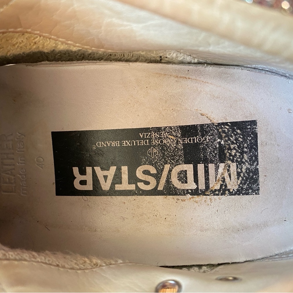 Golden Goose Blue and Purple Women's Sneakers - Picture 7 of 8